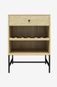 Dorel Home - Natbord med 1 skuffe Tamlin - Brun - Sengeborde - - Homer...