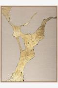 Malerifabrikken - Design Maleri / Wild Horizon Gold / 90x120 Cm / Eget...