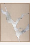 Malerifabrikken - Design Maleri / Wild Horizon Silver / 90x120 Cm / Eg...