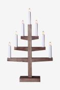 Star Trading - Lysestage Trapp 7 - Brun - Adventslysestager - - Homero...