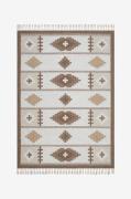 KM Home - Uldtæppe Arvika - Beige - Uldtæpper - - Homeroom