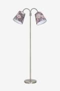 PR Home - Gulvlampe Amy Flex 2 krom - Brun - Gulvlamper - - Homeroom