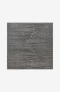 KM Home - Fladvævet tæppe Hawaii - Grå - Fladvævede tæpper - - Homeroo...