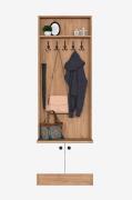 Hanah Home - Hall Stand Sallie - Brun - Entrémøbler - - Homeroom
