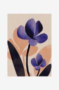 Pelcasa - Plakat Purple Beauty - Lilla - Posters - - Homeroom