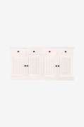 Loft24 - Skænk 4 døre 2 skuffer Mille - Hvid - Skænke & sideboards - -...