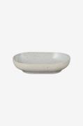 Blomus - Snack Plate Sablo Oval 11x7,5 cm - Grå - Serveringsfade - - H...