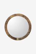 Halvor Bakke - Fausko Rundt spejl - Brun - Spejle - - Homeroom