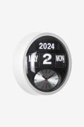 Karlsson - Vægur Round Flip - Hvid - Vægure og bordure - - Homeroom