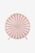 Karlsson - Vækkeur Candy Swirl flamingo - Rosa - Vægure og bordure - -...