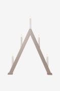 Star Trading - Lysestage Albo 66cm - Beige - Adventslysestager - - Hom...