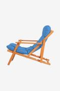Hanah Home - Liggestol - Kerim - Blå - Havelænestole - - Homeroom