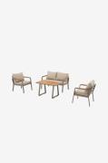 Hanah Home - Lounge-sæt Parma - Beige - Loungemøbler - - Homeroom