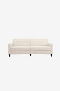 Dorel Home - Sofa 3 Seater Hartford Ii - Hvid - 3-pers. sofaer - - Hom...