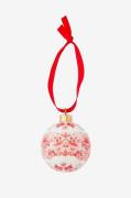 Spode - WM Bauble - Strawberry Thief, Indian Red - Rød - Julepynt - - ...