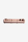 Hanah Home - Sofa med 3 sæder Pavia - Beige - 3-pers. sofaer - - Homer...