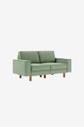 Hanah Home - Sofa med 2 sæder Sparrow - Grøn - 2-pers. sofaer - - Home...