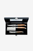 Laguiole Style de Vie - Osteknive Set 3 - Sølvfarvet - Bestik - - Home...