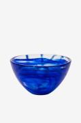 Kosta Boda - Skål Contrast 16Cm - Blå - Skåle - - Homeroom
