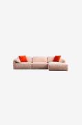 Hanah Home - Hjørnesofa Flamingo - Beige - Sofaer - - Homeroom