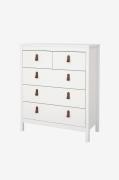 Tvilum - Madrid Kommode 3+2 skuffer - Hvid - Kommoder - - Homeroom