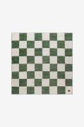 KM Home - Uldtæppe Chessie - Grøn - Uldtæpper - - Homeroom