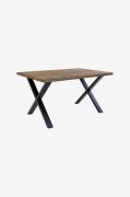 House Nordic - Spisebord Mesa, røget olieret eg, 140x95xh76x4 cm - Bru...