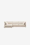 Kave Home - Sofa Gala, 4-pers. venstre - Beige - 4-pers. sofaer - - Ho...