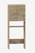 Loft24 - Wisla Badeværelseskab med 2 låger og 1 hylde - Beige - Badevæ...