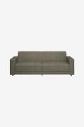 Dorel Home - Allie Ii Sofa 3-personers i stof - Brun - Sovesofaer - - ...