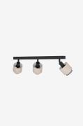 EGLO - LED-spot Rosley Black /.Linen - Sort - Spotlights - - Homeroom