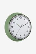 Karlsson - Vægur Modern Retro - Grøn - Vægure og bordure - - Homeroom