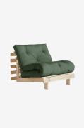 Karup - Loungestol Roots 90 Rå bund - Grøn - Lænestole - - Homeroom