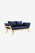 Karup - Lounge-sovesofa Bebop Natur bund - Blå - Sovesofaer - - Homero...