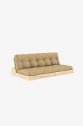 Karup - Base Sovesofa Tre-sæders - Beige - Sovesofaer - - Homeroom