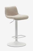 Kave Home - Barstol - zenda 2-pak - Hvid - Barstole & -taburetter - - ...