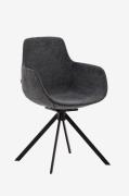 Kave Home - Spisebordsstol - tissiana 2-pak - Grå - Stole - - Homeroom