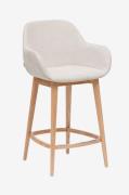 Kave Home - Barstol - konna - Beige - Barstole & -taburetter - - Homer...