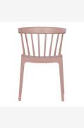 WOOOD - Spisebordsstol Bliss, 2-pak - Rosa - Spisestole - - Homeroom