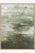Malerifabrikken - Design Painting / For Life / 90x120 Cm / Egetræsramm...