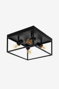 EGLO - Loftslampe Silentina With 4 Lamps - Sort - Loftlamper - - Homer...