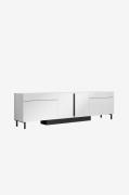 Hanah Home - Tv Stativ Paris - Hvid - Tv-bænke & mediebænke - - Homero...