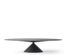 Desalto Maxi Clay Bord - Stone Finish - Oval - 240x120 cm. - D64