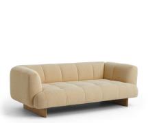 HAY Quilton Lift 2 Personers Sofa - Eg - Tartaglia Stof - Ocre white 8...