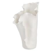 Minde Shaped vase - 38 - hvid keramik