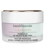 BareMinerals ClayMates Mask Duo: Be Bright & Be Firm " 58 g