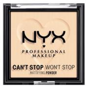 NYX Professional Makeup Can’t Stop Won’t Stop Mattifying Powder F