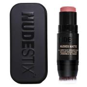 Nudestix Nudies Matte All Over Face Blush Color Sunkissed Pink 7