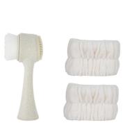 So Eco Facial Cleansing Brush and Wrist Wash Band Set 2pcs