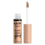 NYX Professional Makeup Butter Gloss Bling Bring The Bling 01 8 m